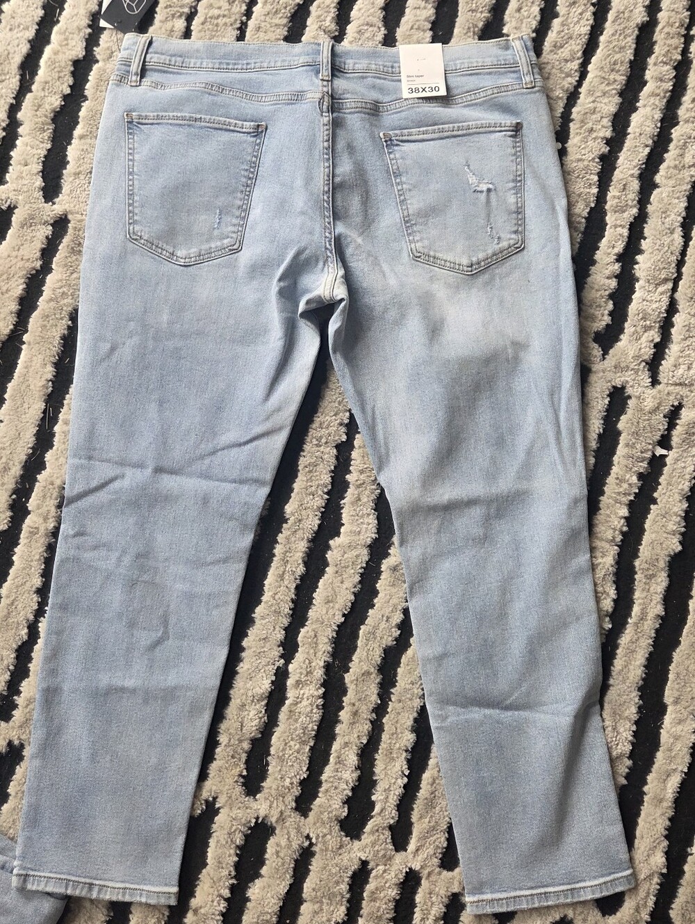 NWT Original Use Slim Taper Light Blue Men’s Jeans multiple sizes - Picture 5 of 12